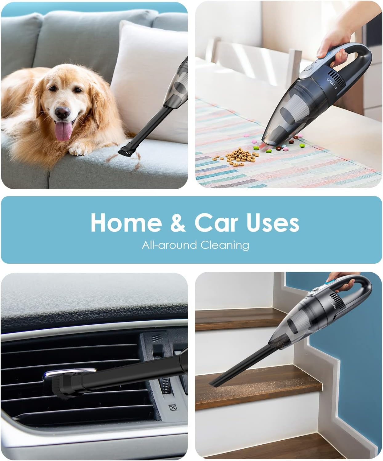 Handheld Vacuum UltraCleaner H2 - Pet, Car, Home