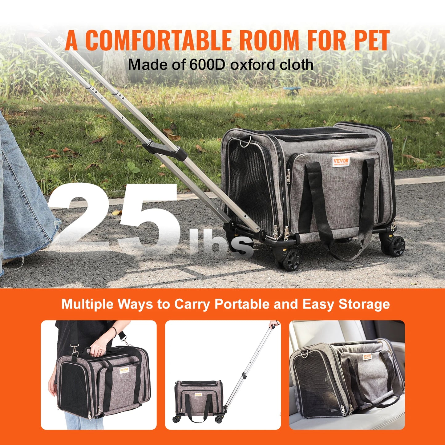 Pet Cat Carrier: Travel in Comfort and Style - Wags & Whiskers