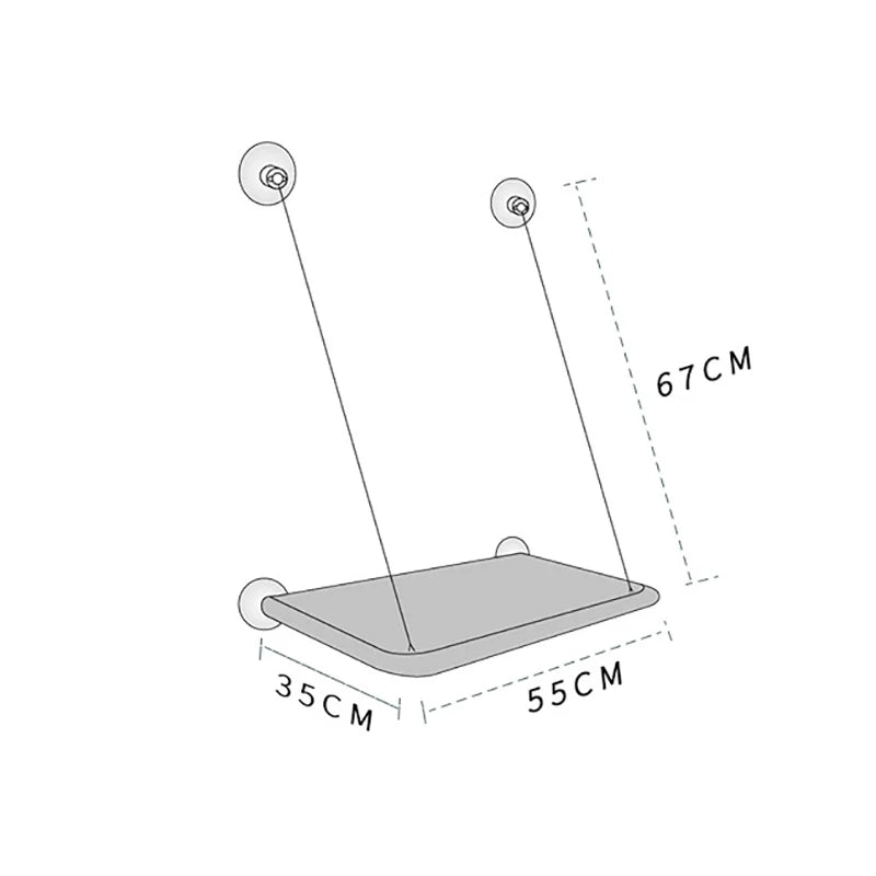 cat window hammock dimensions