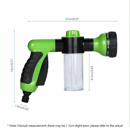 High-pressure Sprayer Nozzle Hose Dog Shower Gun 3 Mode Adjustable Pet Wash Cleaning Bath Water Foam Soap Sprayer Dog Clean Tool