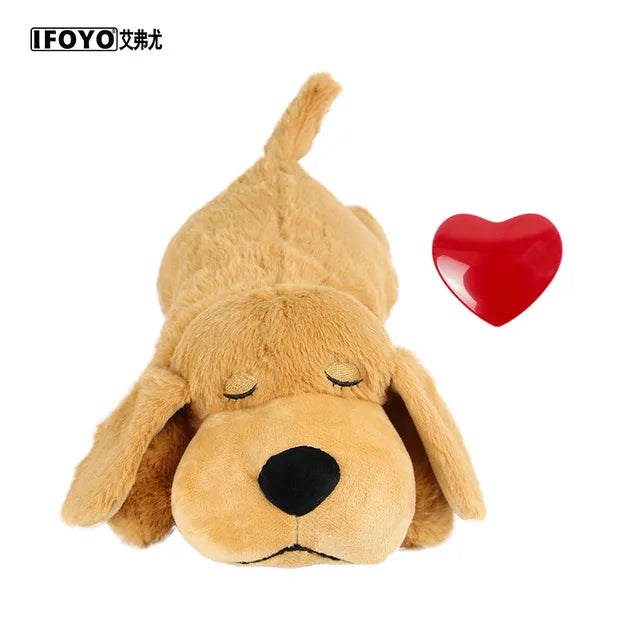 snuggle puppy heartbeat light brown