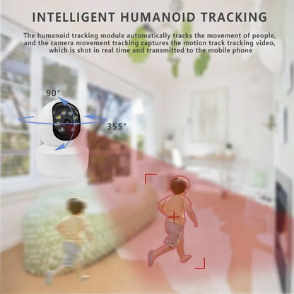 iCSee Camera Wifi Nigh Vision Two Way Intelligent Humanoid Traking