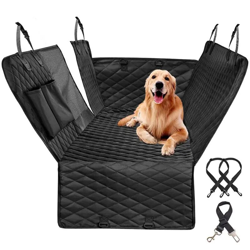 back seat cover for dogs extra leashes